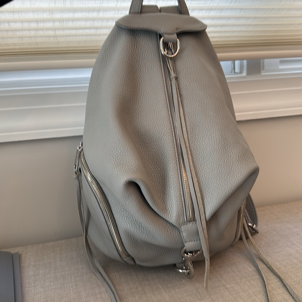 Rebecca Minkoff Julian Backpack light gray